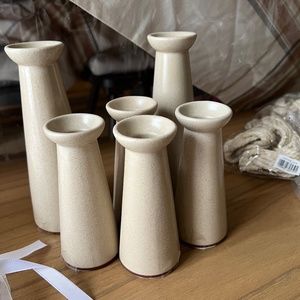 Ceramic candle holders